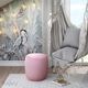 TOV Furniture Willow Blush Velvet Ottoman-2