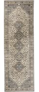 Feizy Grayson Beige/Gray 2'6" x 7'7" Runner Rug-0