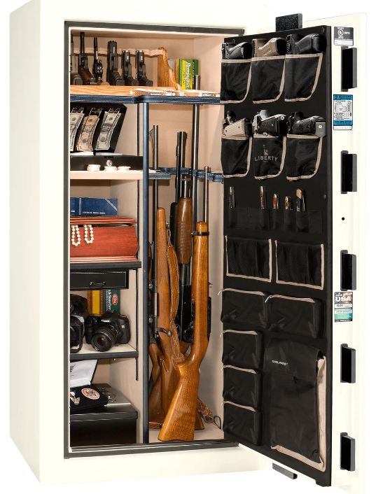 Liberty Safe Magnum Series White Gloss 50 Electronic Gun Safe-2