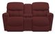La-Z-Boy® Kipling Claret Power Reclining Loveseat with Headrest and Console-0