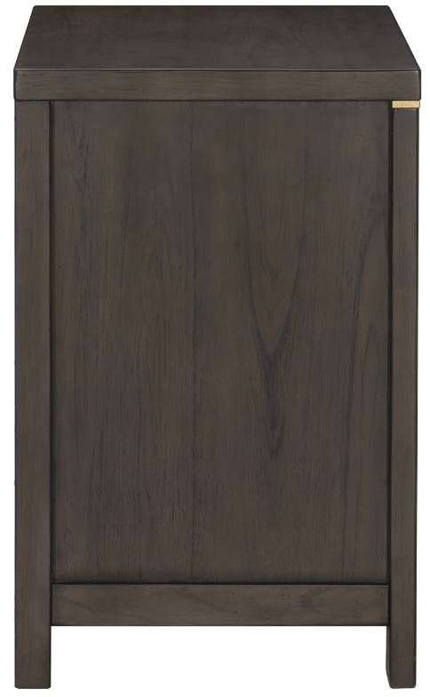 Mazin Furniture Scarlett Brownish Gray Nightstand-2