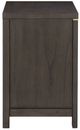 Mazin Furniture Scarlett Brownish Gray Nightstand-2
