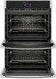 GE Profile™ 30" Stainless Steel Smart Double Electric Wall Oven with No Preheat Air Fry and Precision Cooking-1