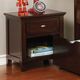 Furniture of America® Brogan Brown Cherry Nightstand-0