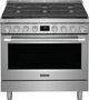 Frigidaire Professional® 36'' Smudge-Proof® Stainless Steel Pro Style Dual Fuel Range-0