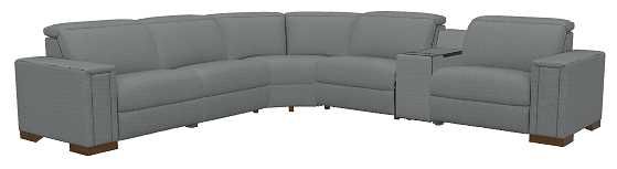 La-Z-Boy® Armitage Graphite Power Reclining Sectional with Custom Layout Options-0