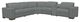 La-Z-Boy® Armitage Graphite Power Reclining Sectional with Custom Layout Options-0