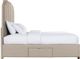 Elements International Harper Sand Queen Upholstered Storage Bed-2