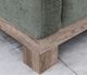 International Furniture Direct Samba Olive Green Ottoman-1