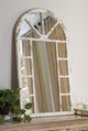 Signature Design by Ashley® Divakar Antique White Accent Mirror-1