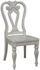 Liberty Furniture Magnolia Manor 7-Piece Antique White/Weathered Bark Optional Round Pedestal Dining Set-3