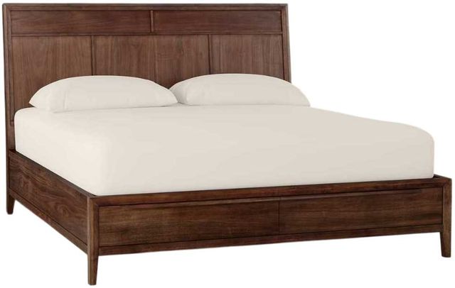 A-America® Ralston Dark Amber Queen Storage Panel Bed-0