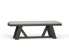 Charcoal Dining Bench