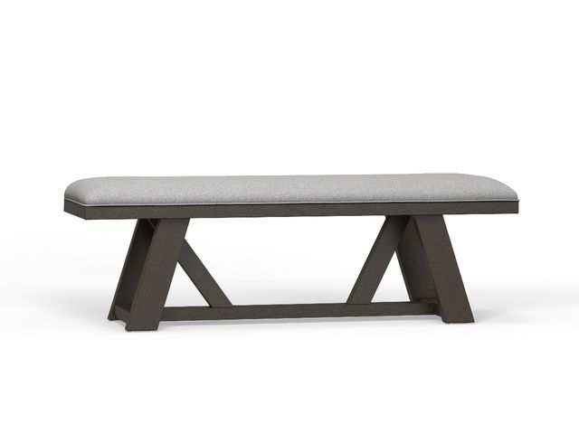Charcoal Dining Bench-0