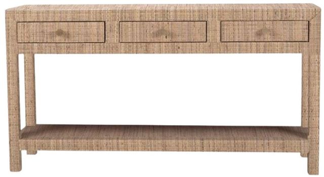 Bramble Customizable Kagu 3-Drawer Console Table-2