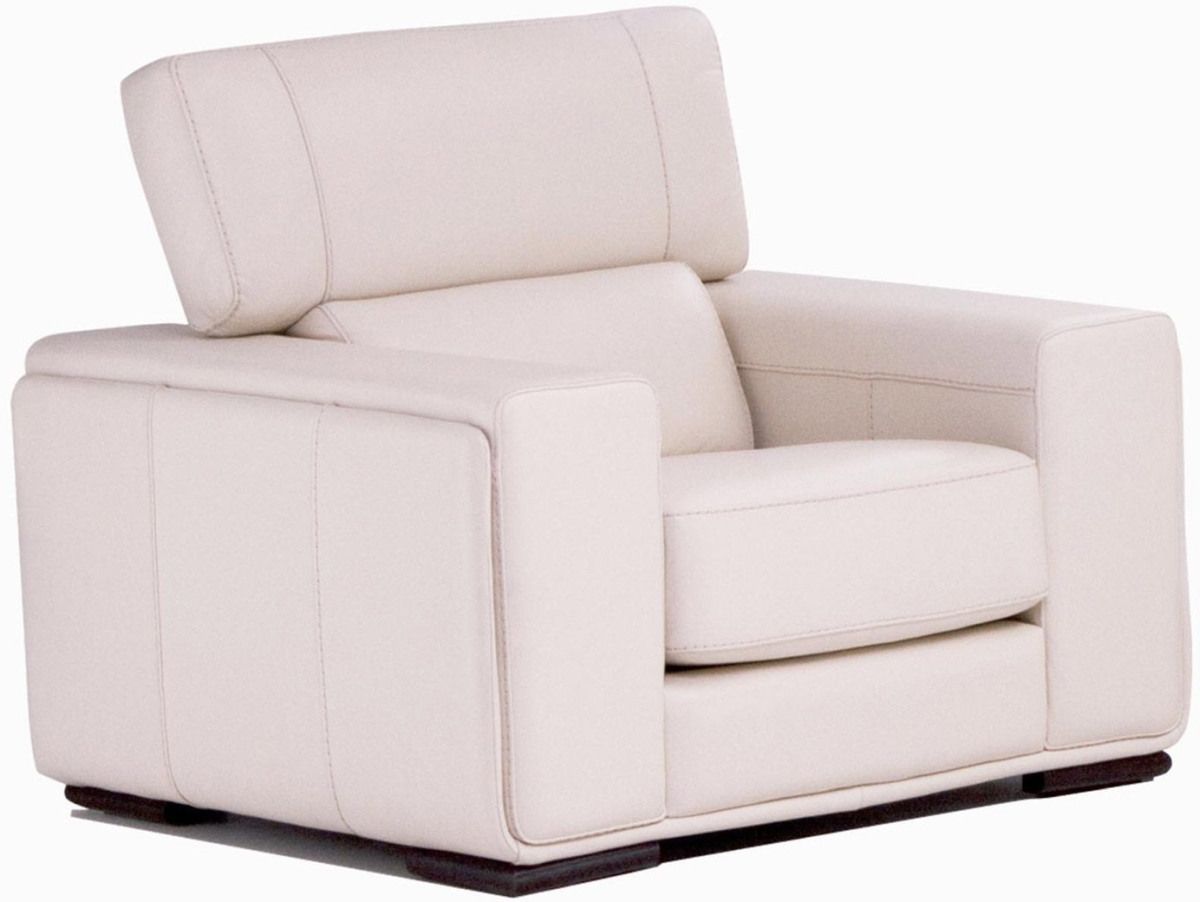 Fauteuil Maggy Urban Chic en tissu blanc Jaymar®