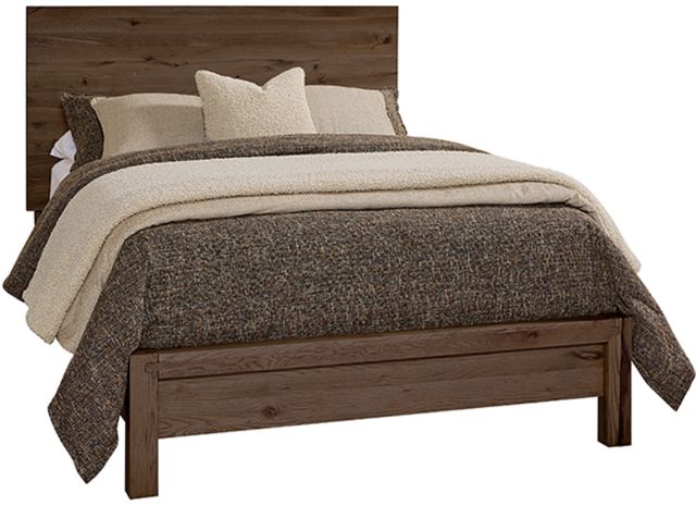 Artisan & Post by Vaughan-Bassett Joinery Espresso Oak California King Plank Panel Bed-0