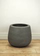 Le Present Belly Concrete Grey 19" Planter-3