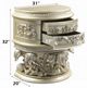 ACME Furniture Vatican Champagne Silver Nightstand-2