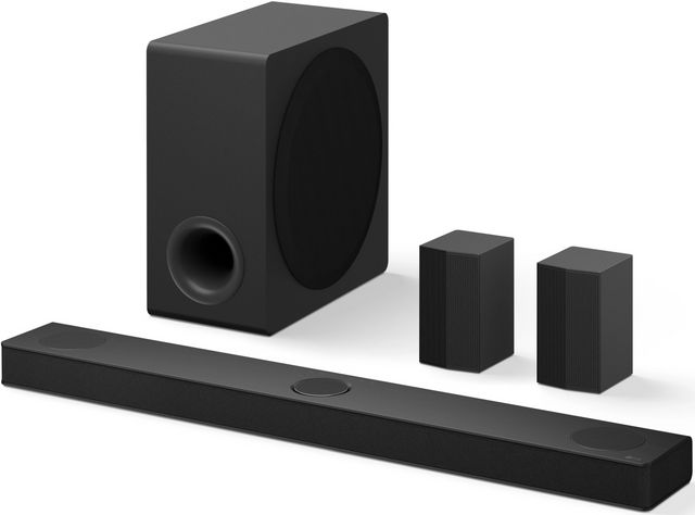 LG® 5.1.3 Channel Black Soundbar System-1