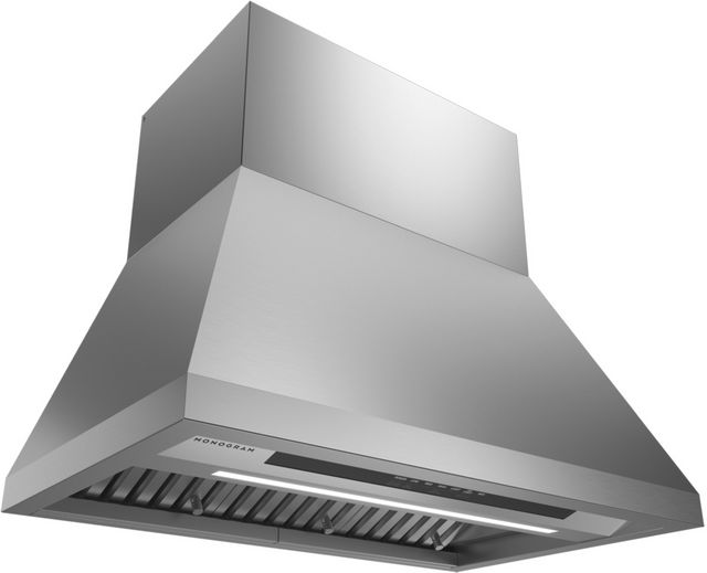Monogram® Statement Collection 36" Stainless Steel Wall Mounted Range Hood-2