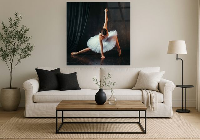Classy Living Ballerina Power Wall Art-1