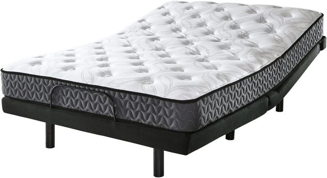 Sierra Sleep® by Ashley® 8" Bonnell Hybrid Firm Tight Top Queen Mattress in a Box-3