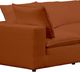 TOV Furniture Cali 3-Piece Rust Modular Sectional Sofa-5