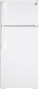 GE® 28" 17.5 Cu. Ft. White Top Freezer Refrigerator-0