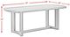 Elements International Portland Natural Rectanglular Dining Table-2