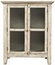 Jofran Inc. Rustic Shores Scrimshaw Cream 2-Door Accent Cabinet-1
