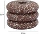TOV Furniture Gabby Rust Speckled Stacked Candleholder-2