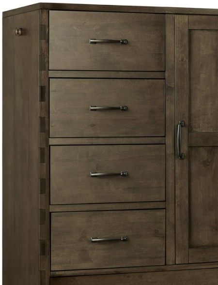 Westwood Design Dovetail Graphite Youth Chifferobe-1