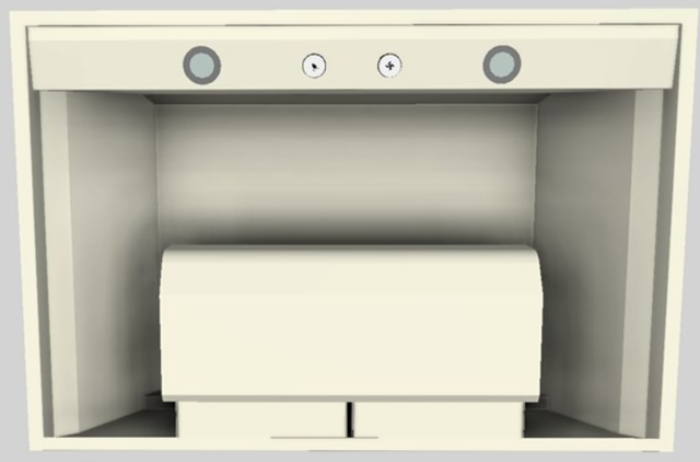 Vent-A-Hood® Designer Series 36" Biscuit Wall Mounted Range Hood-3