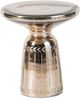 A & B Home Antique Polished Gold Side Table-1