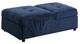 Homelegance® Garrell Dark Blue Lift Top Storage Bench with Pullout Bed-2