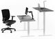 BDI Centro™ 6451 Lift Standing Desk-60" x 24"-3