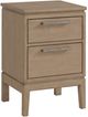 Whittier Wood® Furniture Bailey Almond Small Nightstand-0
