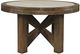 Jofran Inc. Sierrafina Beige 32" Round Coffee Table with Cortado Base-0