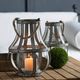 A & B Home Samana Gray Candle Holder-2