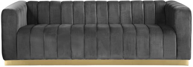 Meridian Furniture Marlon Gray Sofa-2