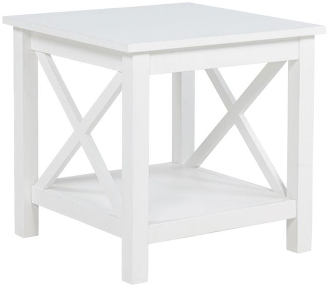 Coaster® Skyview 3-Piece White Rectangular Lift Top Coffee Table Set-2