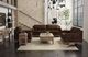 International Furniture Direct Samba Chocolate Brown Sofa-1