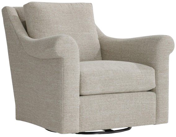 Bernhardt Keirnan Bernhardt Living Brown Swivel Chair-0
