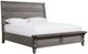 Intercon Forge Wire Brushed Steel Gray California King Panel Bed-0