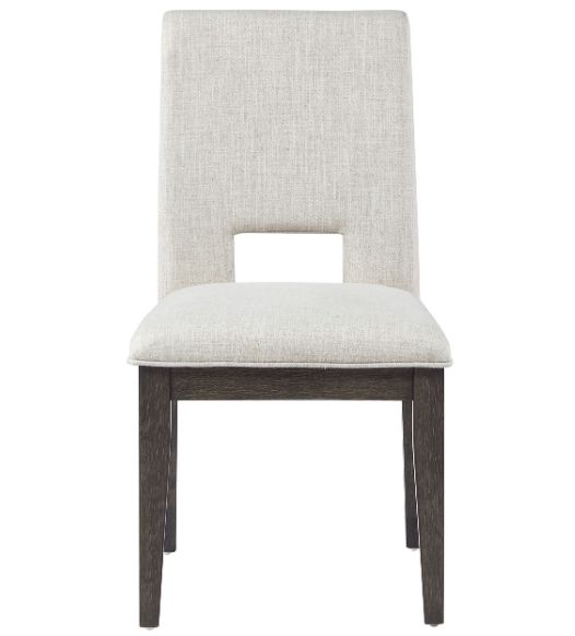 Steve Silver Co. Evan Eggshell/Walnut Dining Side Chair-2