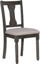 Powell® Willow 2-Piece Gray Side Chair Set-2