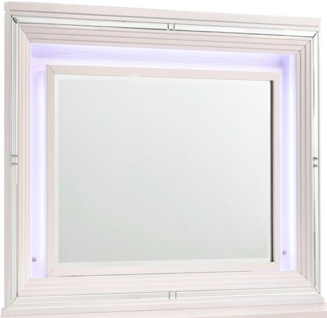 Elements International Twenty Nine White Mirror-0