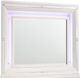 Elements International Twenty Nine White Mirror-0