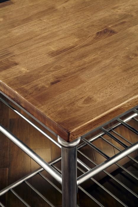 homestyles® Orleans Dark Gray/Vintage Caramel Kitchen Island-1